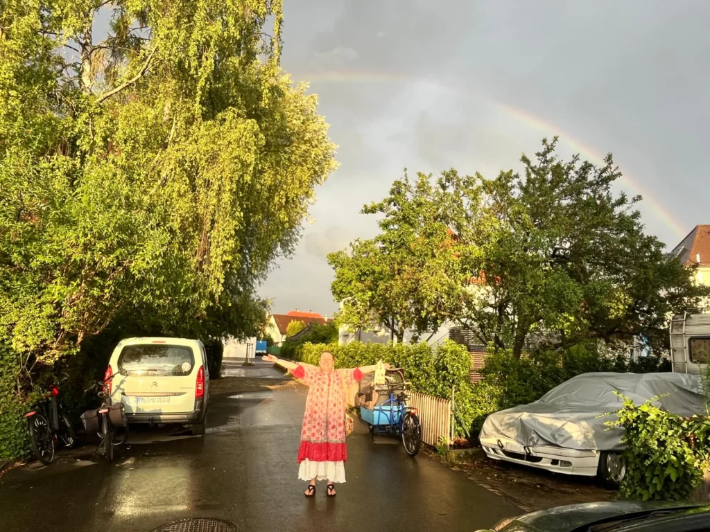 Das Mössinger Wunder blieb aus. Der Regenbogen nicht.